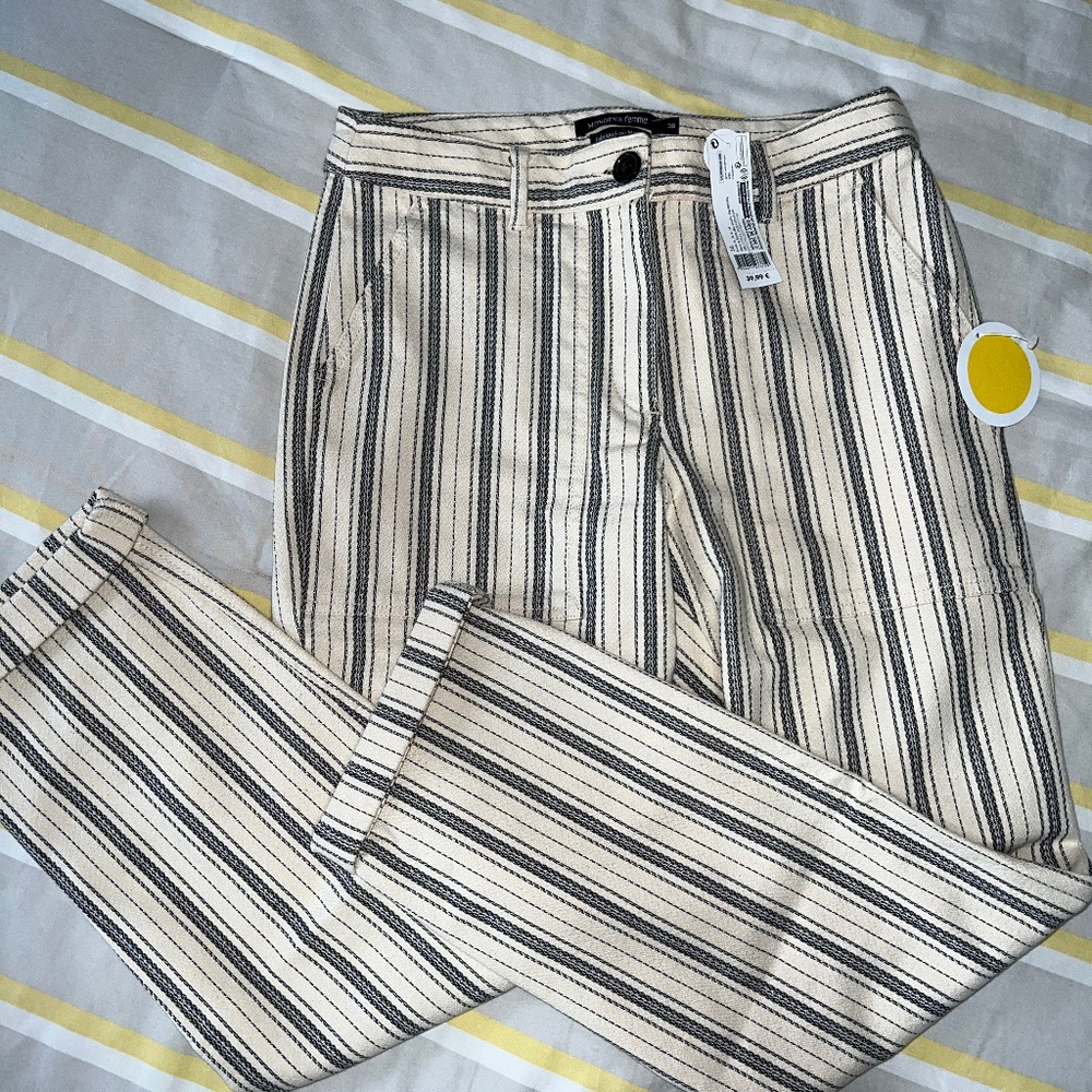 Monoprix Femme Striped Trousers